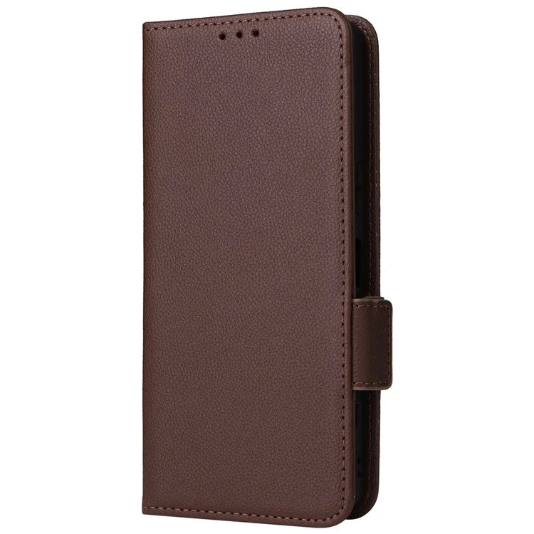 For Sony Xperia 1 VI Case with Hand Strap Litchi Texture Stand Phone Cover