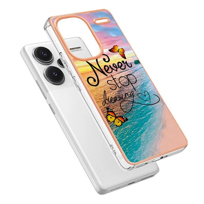 YB IMD Series-1 For Xiaomi Redmi Note 13 Pro+ 5G Phone Case Electroplating Soft TPU Cover
