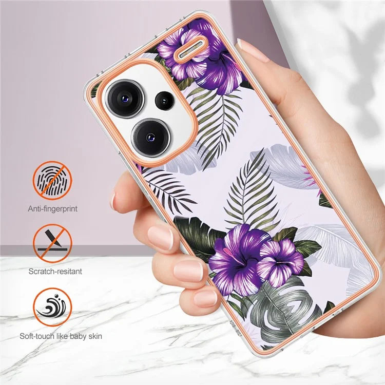 YB IMD Series-1 For Xiaomi Redmi Note 13 Pro+ 5G Phone Case Electroplating Soft TPU Cover