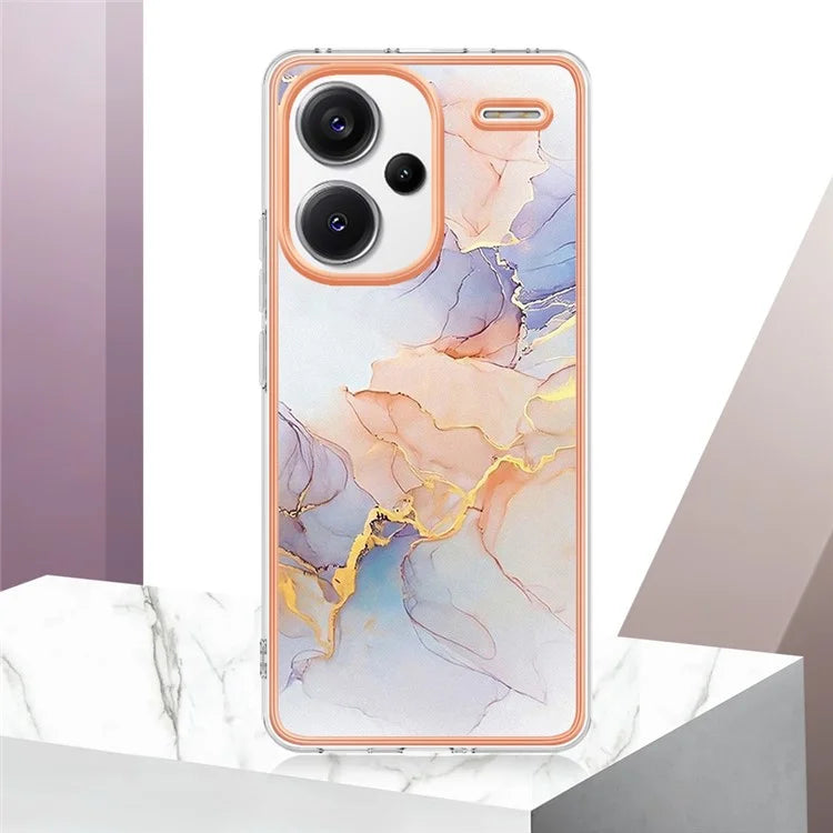 YB IMD Series-1 For Xiaomi Redmi Note 13 Pro+ 5G Phone Case Electroplating Soft TPU Cover