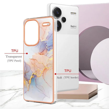 YB IMD Series-1 For Xiaomi Redmi Note 13 Pro+ 5G Phone Case Electroplating Soft TPU Cover