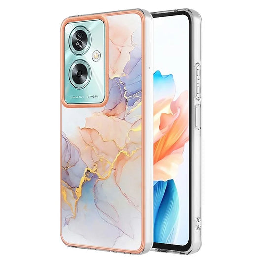 YB IMD Series-1 For Oppo A79 5G / A2 5G Electroplating Case Soft TPU Slim Phone Case