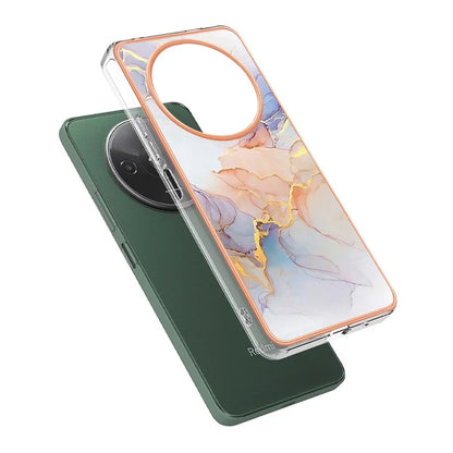 YB IMD Series-1 For Xiaomi Redmi A3 / Poco C61 4G Shockproof Case Electroplating TPU Phone Cover