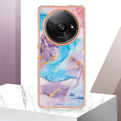 YB IMD Series-1 For Xiaomi Redmi A3 / Poco C61 4G Shockproof Case Electroplating TPU Phone Cover
