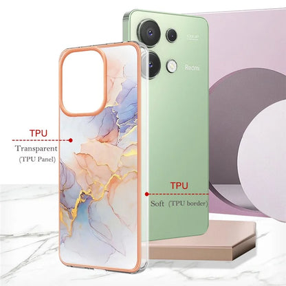 YB IMD Series-1 For Xiaomi Redmi Note 13 4G Case Electroplated Protective TPU Phone Cover