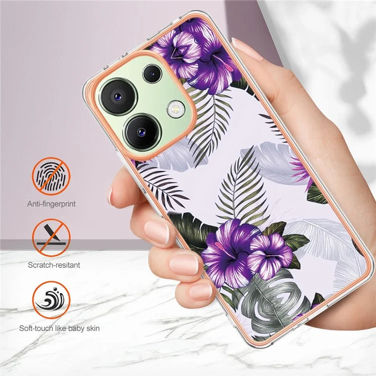 YB IMD Series-1 For Xiaomi Redmi Note 13 4G Case Electroplated Protective TPU Phone Cover