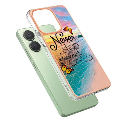 YB IMD Series-1 For Xiaomi Redmi Note 13 4G Case Electroplated Protective TPU Phone Cover