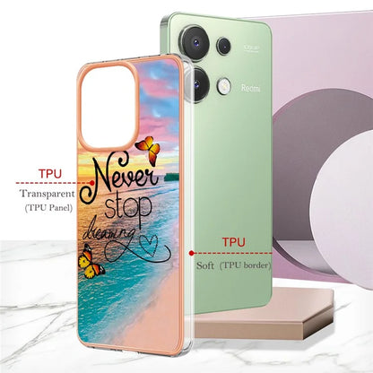 YB IMD Series-1 For Xiaomi Redmi Note 13 4G Case Electroplated Protective TPU Phone Cover