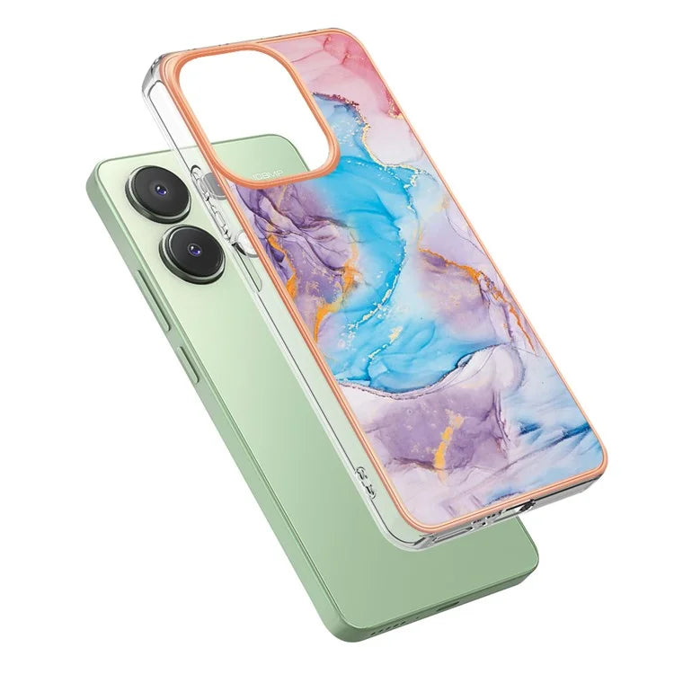 YB IMD Series-1 For Xiaomi Redmi Note 13 4G Case Electroplated Protective TPU Phone Cover