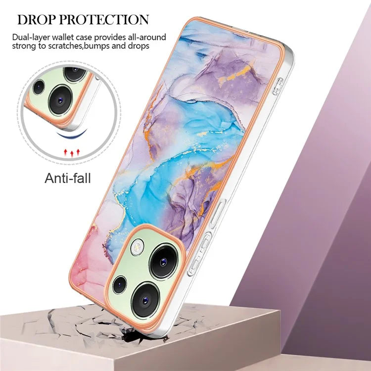 YB IMD Series-1 For Xiaomi Redmi Note 13 4G Case Electroplated Protective TPU Phone Cover