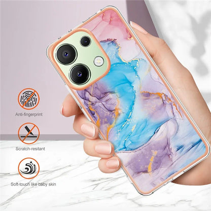 YB IMD Series-1 For Xiaomi Redmi Note 13 4G Case Electroplated Protective TPU Phone Cover