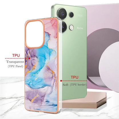 YB IMD Series-1 For Xiaomi Redmi Note 13 4G Case Electroplated Protective TPU Phone Cover