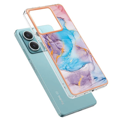 YB IMD Series-1 For Xiaomi Redmi Note 13 5G Case Electroplating Soft TPU Phone Shell