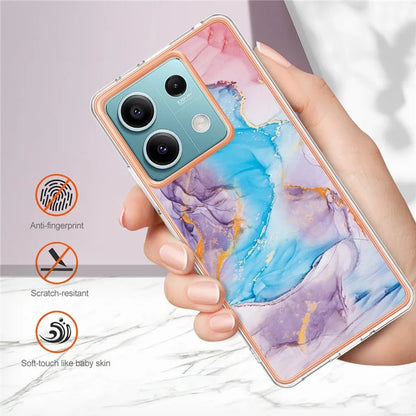 YB IMD Series-1 For Xiaomi Redmi Note 13 5G Case Electroplating Soft TPU Phone Shell