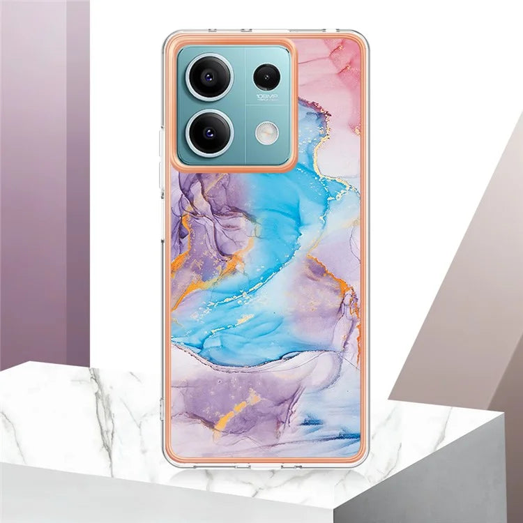 YB IMD Series-1 For Xiaomi Redmi Note 13 5G Case Electroplating Soft TPU Phone Shell