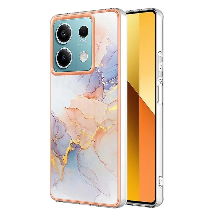 YB IMD Series-1 For Xiaomi Redmi Note 13 5G Case Electroplating Soft TPU Phone Shell