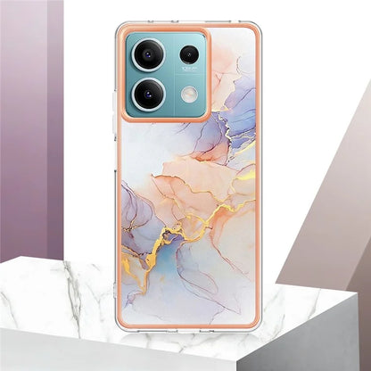 YB IMD Series-1 For Xiaomi Redmi Note 13 5G Case Electroplating Soft TPU Phone Shell