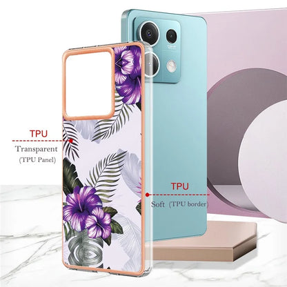 YB IMD Series-1 For Xiaomi Redmi Note 13 5G Case Electroplating Soft TPU Phone Shell