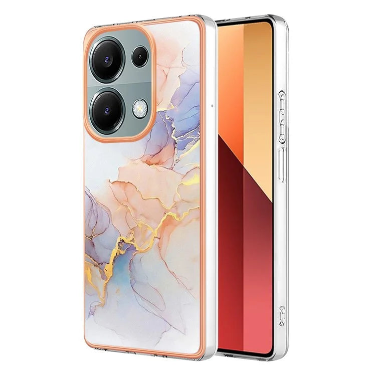 YB IMD Series-1 For Xiaomi Redmi Note 13 Pro 4G / Poco M6 Pro 4G Case Electroplating TPU Phone Cover