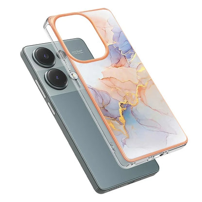YB IMD Series-1 For Xiaomi Redmi Note 13 Pro 4G / Poco M6 Pro 4G Case Electroplating TPU Phone Cover