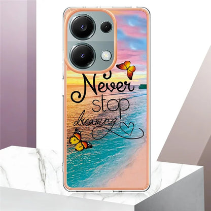 YB IMD Series-1 For Xiaomi Redmi Note 13 Pro 4G / Poco M6 Pro 4G Case Electroplating TPU Phone Cover