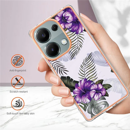 YB IMD Series-1 For Xiaomi Redmi Note 13 Pro 4G / Poco M6 Pro 4G Case Electroplating TPU Phone Cover