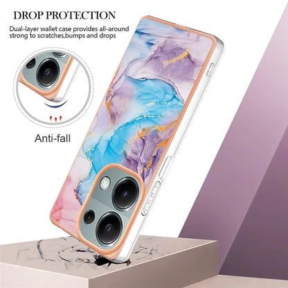 YB IMD Series-1 For Xiaomi Redmi Note 13 Pro 4G / Poco M6 Pro 4G Case Electroplating TPU Phone Cover