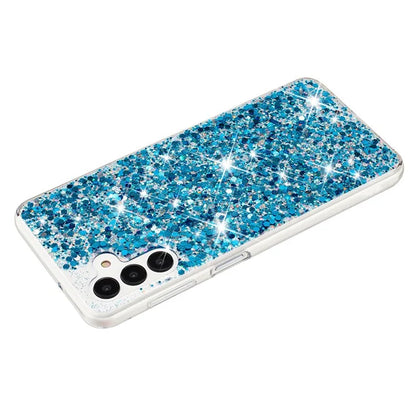 For Samsung Galaxy A04s 4G (164.7 x 76.7 x 9.1 mm) / A13 5G Epoxy TPU Case Glittery Phone Cover