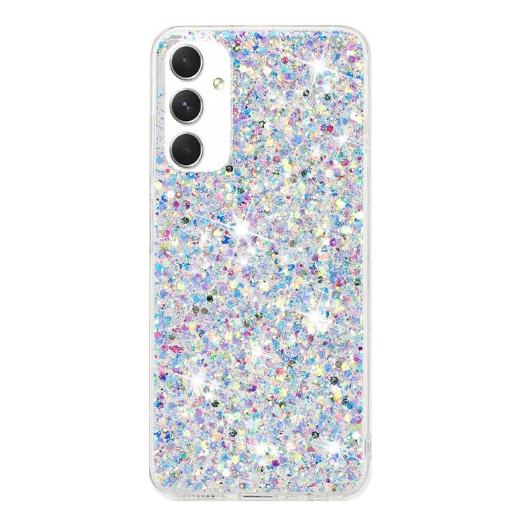 For Samsung Galaxy A05s 4G Case TPU Phone Shell Epoxy Glittery Powder Phone Cover