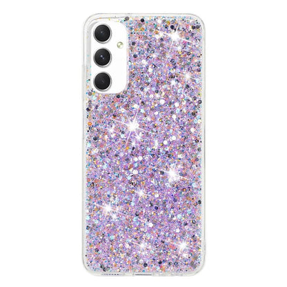 For Samsung Galaxy A05s 4G Case TPU Phone Shell Epoxy Glittery Powder Phone Cover
