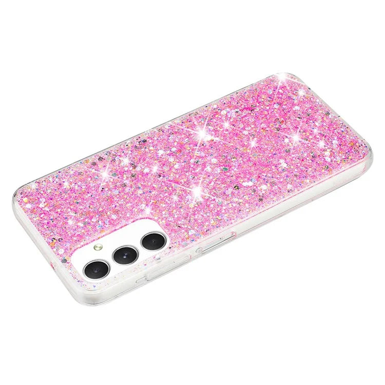 For Samsung Galaxy A05s 4G Case TPU Phone Shell Epoxy Glittery Powder Phone Cover