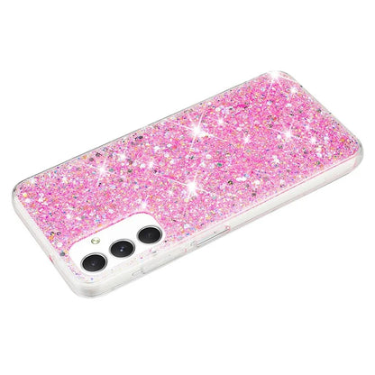 For Samsung Galaxy A05s 4G Case TPU Phone Shell Epoxy Glittery Powder Phone Cover