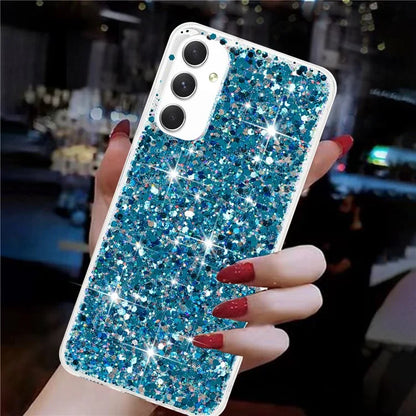 For Samsung Galaxy A05s 4G Case TPU Phone Shell Epoxy Glittery Powder Phone Cover