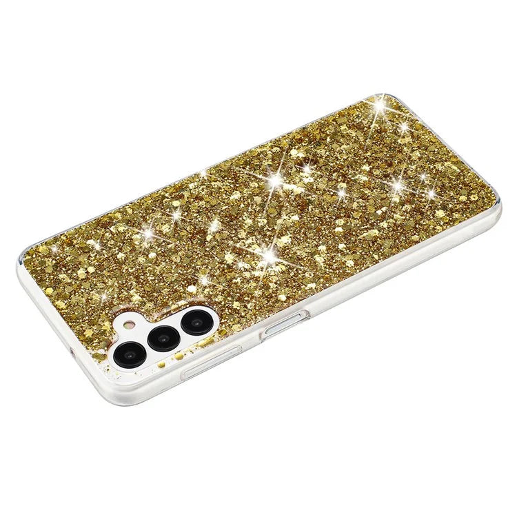 For Samsung Galaxy A14 4G / 5G Drop Protection TPU Phone Case Epoxy Glittery Phone Cover
