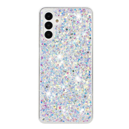 For Samsung Galaxy A15 5G Impact Resistant Cover Sparkle Epoxy TPU Phone Case