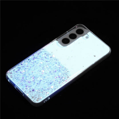 For Samsung Galaxy S23+ Case Epoxy Sparkle Luminous TPU Phone Protective Cover