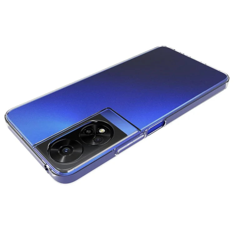 For TCL 50 5G Case Ultra-thin TPU Clear Drop-proof Phone Cover with Big Lens Hole