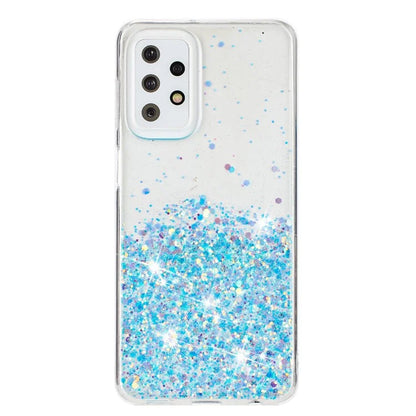 For Samsung Galaxy A23 4G / A23 5G (Global Version) Glow In The Dark Epoxy TPU Glitter Sparkle Phone Cover
