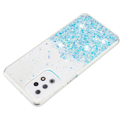 For Samsung Galaxy A23 4G / A23 5G (Global Version) Glow In The Dark Epoxy TPU Glitter Sparkle Phone Cover