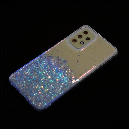 For Samsung Galaxy A23 4G / A23 5G (Global Version) Glow In The Dark Epoxy TPU Glitter Sparkle Phone Cover