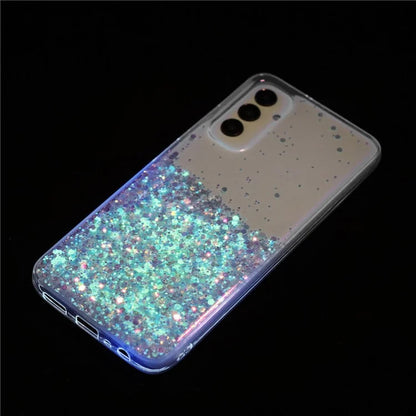 For Samsung Galaxy A05s 4G Luminous Phone Cover Epoxy Glitter Sparkle TPU Phone Case
