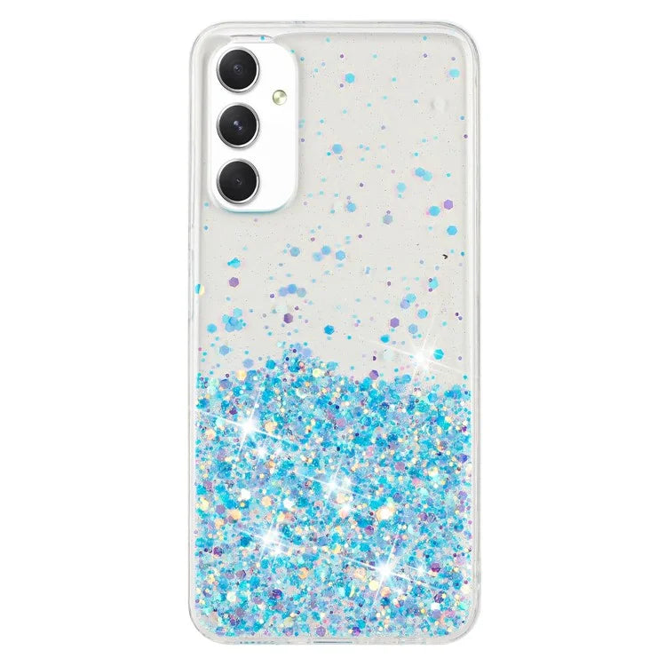 For Samsung Galaxy A05s 4G Luminous Phone Cover Epoxy Glitter Sparkle TPU Phone Case