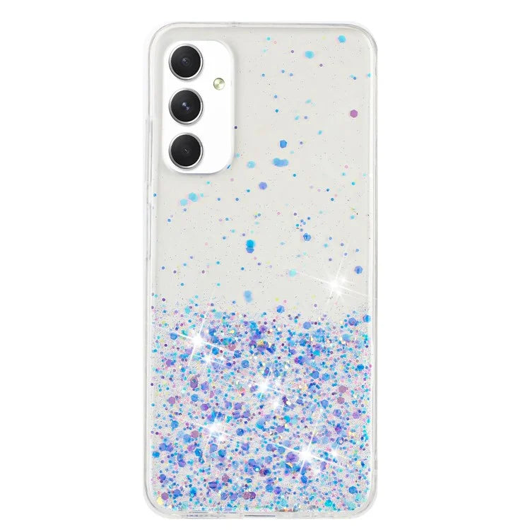 For Samsung Galaxy A05s 4G Luminous Phone Cover Epoxy Glitter Sparkle TPU Phone Case