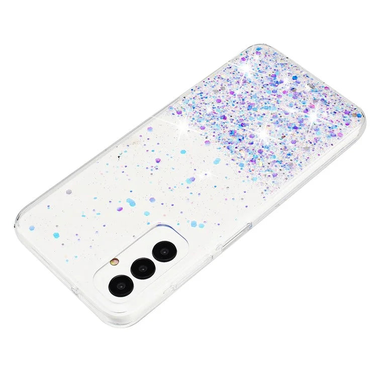 For Samsung Galaxy A05s 4G Luminous Phone Cover Epoxy Glitter Sparkle TPU Phone Case