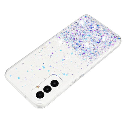 For Samsung Galaxy A05s 4G Luminous Phone Cover Epoxy Glitter Sparkle TPU Phone Case