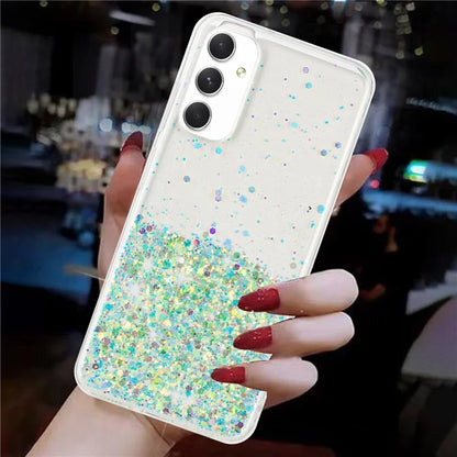 For Samsung Galaxy A05s 4G Luminous Phone Cover Epoxy Glitter Sparkle TPU Phone Case