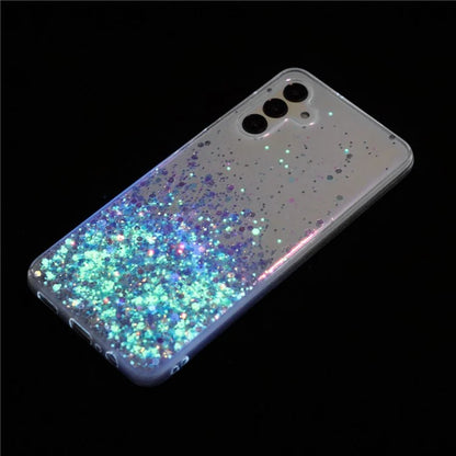 For Samsung Galaxy A04s 4G (164.7 x 76.7 x 9.1 mm) / A13 5G Case Glitter Sparkle Epoxy TPU Glow In The Dark Phone Cover