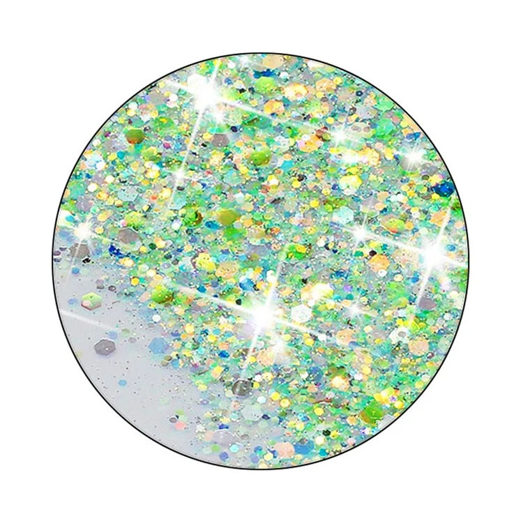 For Samsung Galaxy A04s 4G (164.7 x 76.7 x 9.1 mm) / A13 5G Case Glitter Sparkle Epoxy TPU Glow In The Dark Phone Cover