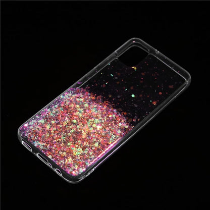 For Samsung Galaxy A05 4G Phone Case Sparkle Luminous Epoxy TPU Back Cover