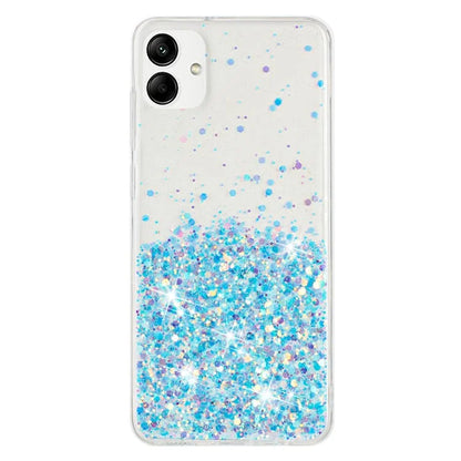 For Samsung Galaxy A05 4G Phone Case Sparkle Luminous Epoxy TPU Back Cover